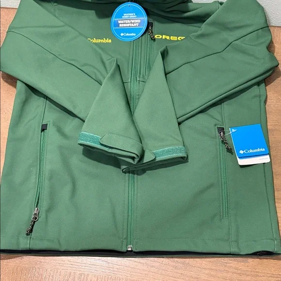 Columbia Sportswear Green Oregon Ducks Performance Jacket - Picture 3 of 14